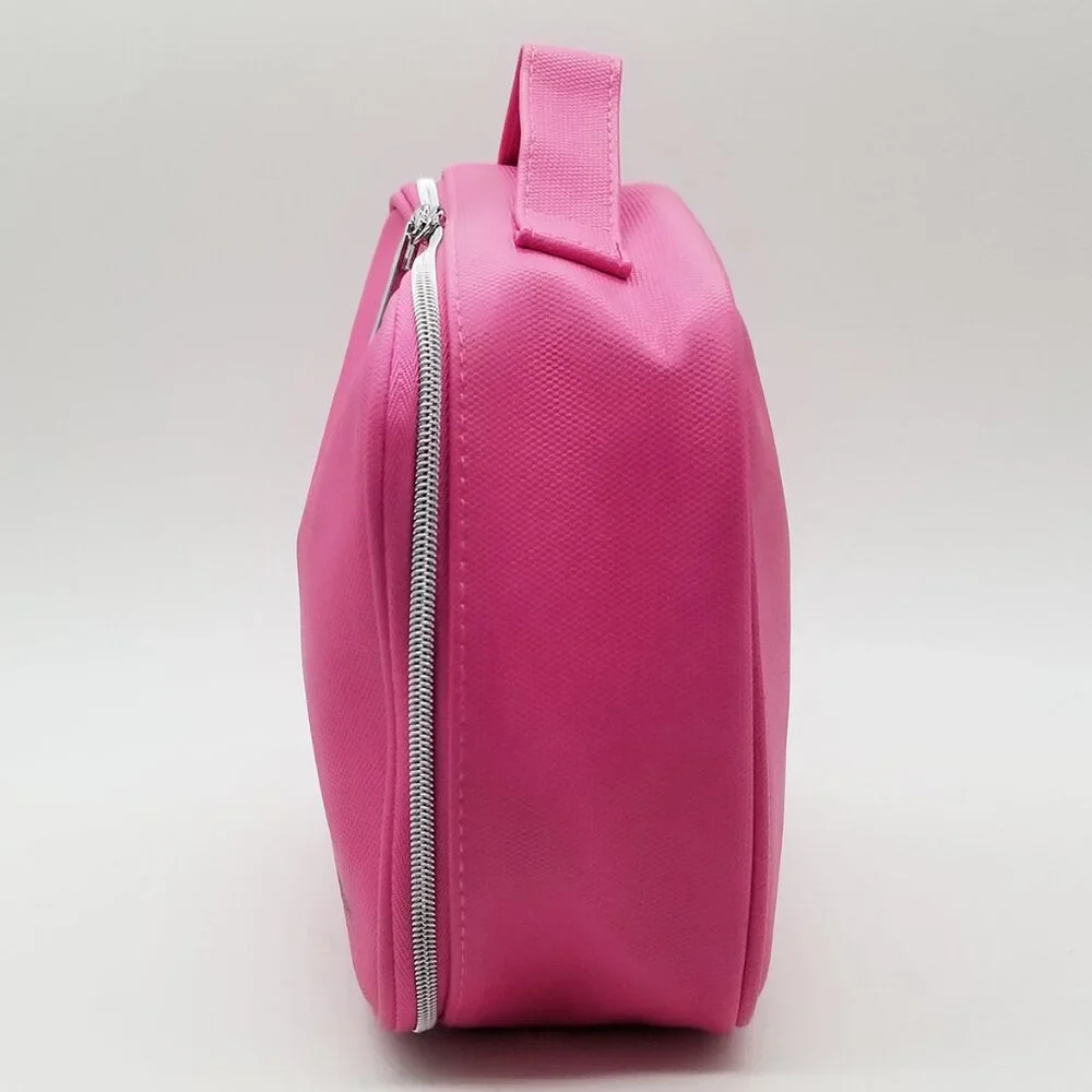 NEW Lancome Pink Cosmetics Makeup‎ Bag Limited Edition 9.5